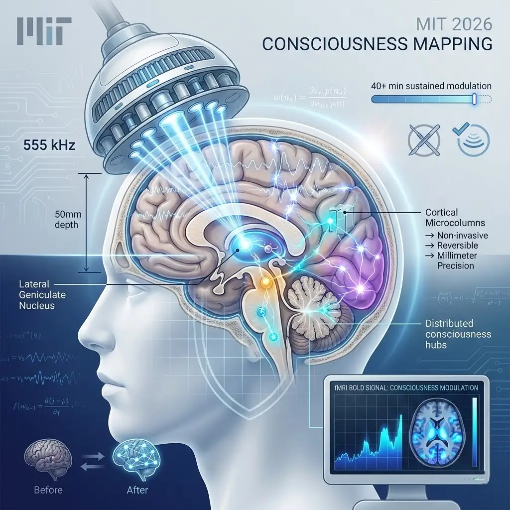 Transcranial Focused Ultrasound: MIT’s Revolutionary Tool to Map the Neural Substrate of Consciousness